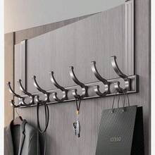 1 buc. Suport de ușă cu înălțime de 18 cm/28 cm, cu cârlig, ușor de instalat, nu este nevoie să perforați, agățat metalic peste umerașul de ușă, pentru pălării, chei, depozitare care economisește spațiu acasă, pentru intrare, baie, dormitor, casă, cămin, comentariile lui, agățarea genții lui, umerașe, interese, relații, rafturi de perete, umerașe de perete, adezivi, cârlige pentru uși, autocolante de perete, comentarii, accesorii de baie, ustensile de baie. - Multicolor - Vizualizare 2