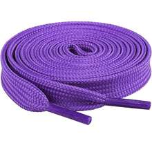 1 对厚扁平镂空彩色鞋带,耐磨,男女通用,适用于运动鞋、休闲鞋、运动鞋、登山靴,长度 120 厘米(约 47.24 英寸),圣诞礼物,红色,31 种颜色可选 - 彩色 - 查看 23