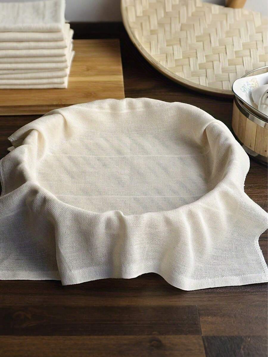 Steamer Cloth, Food Steamer Liner, Reusable Non-Stick Household Gauze, Steaming Cloth Steaming Pad, Steaming Basket, Steamed Bun Pad, Baking Steamer Pad, Steamed Bread And Boiled Seafood,Steamed Dumplings/Bread/Steamed Buns/Rice, Food Filter Cloth, Household Kitchen Supplies, Baking Supplies