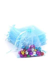 100/50/10/1件套，随机颜色珠宝收纳袋，返校季 - 彩色 - 查看 21