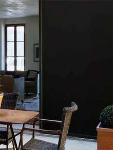 1卷装，宽度可选30/45/60/90厘米，静电吸附式全遮光窗膜，保护隐私，遮光隔热，黑色窗帘，100%遮光，无需胶水 - 彩色 - 查看 8