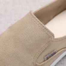 Men Canvas Shoes - Khaki - View 6