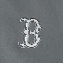 MLB Men's And Women's Simple Casual Sweatshirt, Classic MONOGRAM BIG LUX OVERFIT SWEATSH, Comfortable Pullover Sweatshirt, Sportswear, Casual Wear Top / Suggest Ordering One Size Smaller 3AMTM1234-43GRD