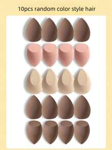 50个装美妆蛋套装，美妆蛋套装，多色美妆蛋，粉底晕染美妆蛋，干湿两用美妆蛋，粉底霜和粉饼两用，打造无瑕妆容，不含乳胶，干湿两用粉底，完美底妆，适用于液体、膏状和粉状粉底，不含乳胶，双用途美妆粉扑，适合所有肤质，化妆品，价格实惠，房间装饰，梳妆台，旅行，卧室，化妆配件，粉扑，美妆蛋，粉扑，美妆海绵，价格实惠，圣诞礼物，化妆品，化妆工具，便宜货，礼物，女士礼物，圣诞礼物