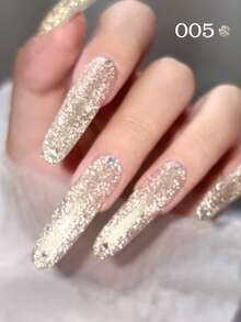 XEIJAYI 1Pc 15ml Reflective Disco Diamonds Gel Nail Polish With The Holographic Glitter Diamond Collection Gel Nail Polish Perfect For Manicure DIY