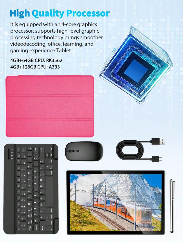 9台セットRelndoo 2025年Android タブレット+付属沢山あり Relndoo 2025年モデル Android タブレット 2-in-1 キーボード&マウス