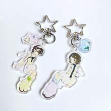 1 móc khóa Acrylic nguyên bản, Thiên thần, Cỏ bốn lá, Người bạn thân trong mơ, Kẻ xấu dễ thương, Trái tim, Thường ngày, Thời trang, Bạn thân, Chị gái, Cổ điển Y2K, Trường học Nhật Bản, Dễ thương, Đường phố, Thường ngày, Tiệc tùng, Điện thoại, Trường học, Kỷ niệm, Mặt dây chuyền túi, Mọi mùa, Quà lưu niệm sự kiện của công ty, Ý tưởng quà tặng Giáng sinh cho bạn gái Phụ kiện túi Dây đeo có giá đỡ ID Phụ kiện ô tô Mặt dây chuyền túi Phụ kiện ô tô Giáo viên - Nhiều màu - Xem 2