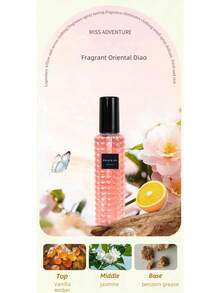 1pc Set Of Clothing Fragrance Spray, Air Freshener, Delicate Scent, Long-Lasting Freshness, Suitable For Family, Friends, Valentine's Day Gifts, Romantic Weddings And Home Use. - Multicolor - View 2