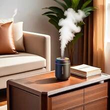Humidificador de aromaterapia portátil USB, difusor de aceites esenciales, ambientador, con luces LED de colores, hecho de material ABS, bajo voltaje ≤36V, adecuado para dormitorio, sala de estar, escritorio de oficina y uso en automóvil