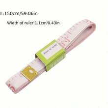 1Pc Soft Tape Measure For Body Measurement, Body Waist, Tailor Sewing Process, Digital Tape Measure For Fabric Measurement, Mini Collection Pocket Tape Measure Tool (Random Color)