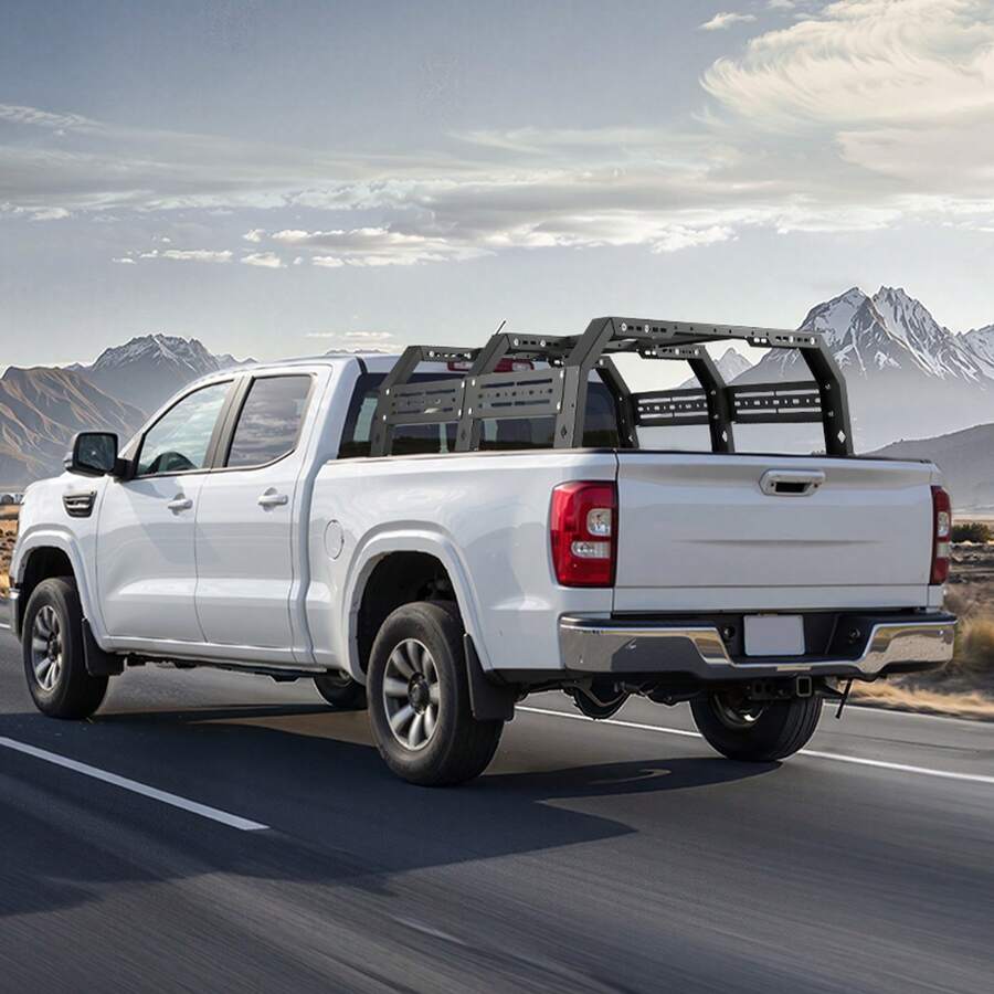 Overland Truck Bed Rack, 51.2-65.4 In Width, Adjustable Overland Bed ...