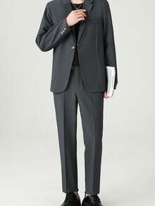 Men Suits - Gris bleu - Voir 3