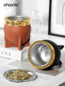 choxila 1pc Argentina Yerba Mate Cup, Stainless Steel Tea Gourd Mug, For Home Mate Tea - Mate Cup - View 2