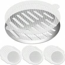 16 cái/30 cái Nắp lưới lọc cống cho dụng cụ chặn tóc, Lưới lọc cống, Dụng cụ bắt tóc cho vòi hoa sen, Miếng dán lưới lọc cho bồn rửa sàn, Miếng dán lưới, Miếng dán lưới lọc cho bồn rửa, Dụng cụ phòng tắm, Phụ kiện phòng tắm - Nhiều màu - Xem 4