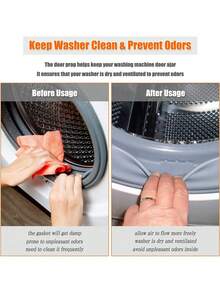 1PC Magnetic Washer Door Holder,Universal Front-Load Washer Prop - Flexible Adjustable Arm With Strong Magnet - Prevents Mold & Odors - Perfect Gift For RV Owners/Airbnb Hosts/Moms - Great For Spring Cleaning & Housewarming - Multicolor - View 6