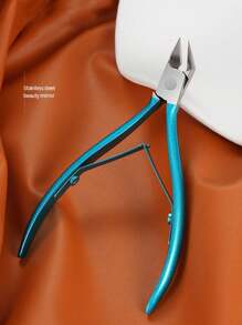 Ultra Sharp Precision Nail Clippers - Professional Grade Thick Nail Trimmer And Edge Trimmer For Ingrown Nails, With Cuticle Pusher And Cuticle Nipper, Home Manicure And Pedicure Care, Easy To Use And Clean, Callus Remover Clipper, Professional Stainless Steel Cutting Pliers. - Multicolor - View 3