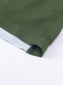 HISERWA Maillot de cyclisme pour hommes vert olive à manches longues avec petit col montant. Très extensible, respirant et séchage rapide. Manches longues de cyclisme avec capacité d'étirement maximale en tissu tricoté. Coupe slim. Design avec bande réfléchissante sur l'ourlet arrière. Maillot de cyclisme compétitif slim pour hommes, convient pour la course et le cyclisme outdoor. - Vert - Voir 8