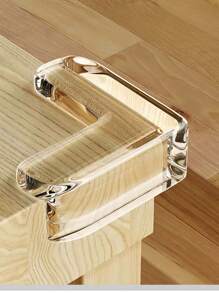 12pcs Silicone Furniture Corner Guards, Transparent Soft Edge Protectors, Corner Bumpers, Best Clear Table Corner Cushions, Protect Furniture & Cabinets From Sharp Edges - Clear - View 4