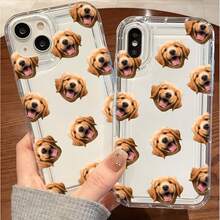 1 Ốp điện thoại hình chó/mèo có thể tùy chỉnh, in ảnh và tên thú cưng, ốp điện thoại trong suốt chống sốc bằng TPU tương thích với iPhone 17/16/15/14/13/12/11 Plus Pro Max, OPPO, quà tặng lý tưởng cho sinh nhật, ngày lễ, giáng sinh, bạn bè, gia đình, ngày lễ tình nhân - Trong sáng - Xem 2