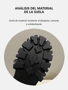 Botas de cordones de moda para mujer,Botas Cortas para Mujer: Estilo Británico y Botas Moteras de Moda | Cómodas de Llevar, Ideal para Actividades Al Aire Libre - Negro - Ver 10