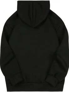 YUANXING Energetic Doberman Print Hoodie - Casual Long Sleeves, Cotton Sweatshirt, Machine Washable - Unisex, Street Hip-Hop Style