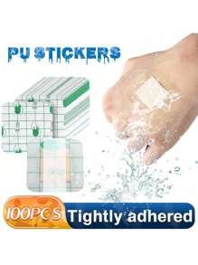 20~120 piezas Parches de curación transparentes y elásticos de emergencia (Parches adhesivos de reparación avanzada amigables con la piel y resistentes al agua | Parches de hidrogel para curación viral | Cuidado estéril de heridas para ampollas, cortes y raspaduras | Vendas flexibles y resistentes al agua, vendas adhesivas anti-cicatrices de moda | Estériles y súper pegajosos | Para cortes menores, raspaduras y quemaduras | Recuperación rápida de heridas)
