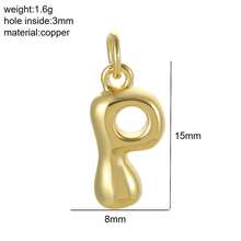 1 Piece Of Gold Gloss 26 Initials A-Z, DIY Pendant Keychain And Bag Accessory, Suitable For Ladies And Girls As A Fashionable Accessory, Gift For School, Graduation Season And Holidays