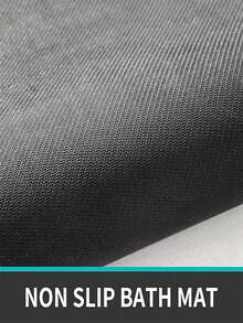 1pc Navy Blue Stripe & Letter Pattern, Minimalist & Fashionable Style, Approx. 3mm Thick Absorbent Kitchen Mat/Carpet Set, Washable, Suitable For Kitchen, Bathroom, Entryway, Laundry Room, Study, Living Room, Bedroom, Hallway