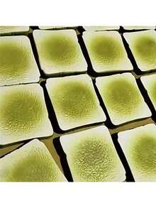 1件装多色面包吐司慢回弹挤压音乐，三明治面包片配牛奶味减压玩具挤压音乐，适合派对减压礼物 - 彩色 - 查看 4