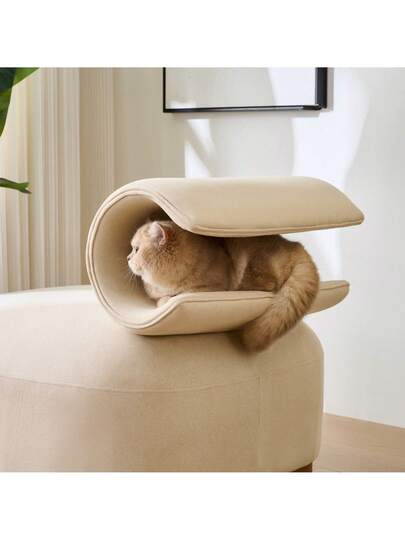 Walhai Appearance er Armchair Pet Friendly Armchair, Provides Sanctuary Cats Small Dogs, Anti Cat Scratch Fabric, Single Sofa, TV Stoel Living Room view 10