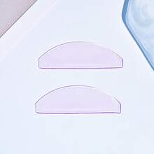 Lomansa Ultra-Thin Reusable Lash Lift Pads - Soft, Formaldehyde-Free Eye Patches For Eyelash Extensions & Perming, Includes Storage Case,Clean To Reuse - Multicolor - View 19