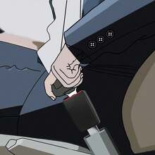 汽车安全带延长器，可调节安全带延长器，适用于儿童、孕妇和成人 - 彩色 - 查看 5