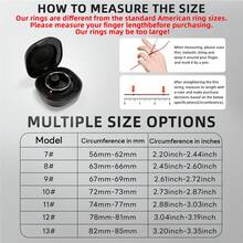 Smart Ring Health Tracker For Women & Men, Fitness Ring With Sleep & Motion Tracking, Touch Control, No Subscription Required, Compatible With IOS & Android - 金色 - 查看 9