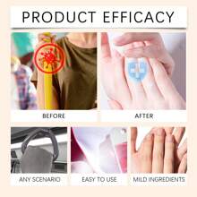 38ml Multi-Flavored Portable Hand Sanitizer Spray – Gentle No-Rinse Quick-Dry Formula For On-The-Go Hygiene – Light Scented Antibacterial Spray For Dining, Pets, Travel, Outdoor & Home Use – Compact Personal Care Essential - Multicolor - View 7