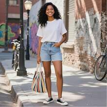 Haifago Low Top Black Lace Up Casual Canvas Sneakers For Women, Comfortable Lightweight Classic Fashion Sneakers Popular 2025,Tennis Shoes,Suitable For Daily Wear, Indoor, Outdoor, Work.Black Shoes - 黑色 - 查看 6