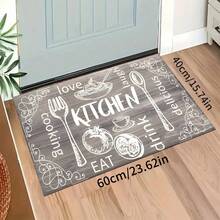 1 tấm thảm sàn nhà bếp, thảm thoát nước Polyester, thích hợp cho nhà bếp, phòng khách, lối vào, ban công, trang trí nhà cửa, chống bẩn, quán cà phê, quán bar, ngày lễ, tiệc tùng, phòng ngủ, trang trí phòng tắm - Nhiều màu - Xem 15