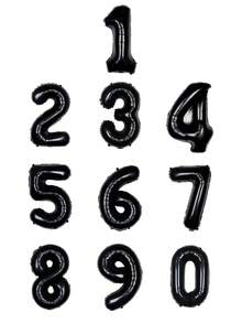 Bộ 67 quả bóng sinh nhật màu đen và vàng, bao gồm bóng bay số màu đen 32 inch, bóng bay cao su màu đen và vàng, thích hợp cho sinh nhật lần thứ 30, tiệc sinh nhật màu đen và vàng, tiệc chia tay cuộc sống độc thân, lễ tốt nghiệp, lễ kỷ niệm, trang trí tiệc - Nhiều màu - Xem 8