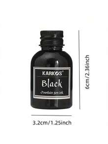 30ml Color 10-Color Universal Pen Ink, 3-Color Optional 50 Ink Bags Can Replace Pen Ink Disposable Ink Bags Plastic Bottles Water-Soluble Ink Back To School