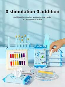 256pcs/32packs Cooling Refreshing Wet Wipes, Back To School, Travel, Workout Cooling, Face Cleansing & Sweat Removal, Portable, Enhanced Cooling Sensation (8pcs/Pack) - Multicolor - View 5