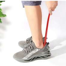 40CM Long Plastic Shoe Puller, Household Long Shoe Wearing Assistant, Shoe Lifting Device, Thickened Shoe Lifting Device, Shoe Puller - Multicolor - View 1