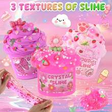 New6 Pack Slimes, Pink Slime Kids, Cloud Slime Kit For Girls Ages 8-12, Toys For Girls And Boys, For Kids Slime Set Party Kit Goodie Bag Stuffers, 4 5 6 7 8 9 10 Year Old Girl Birthday Gift Cute StuffSeasonal Gifts - Forest - 查看 5