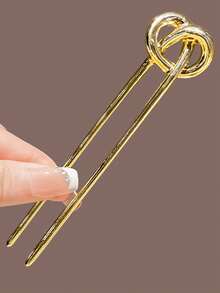 女士时尚优雅的金属新月发夹，适合日常佩戴和派对，礼物，发髻延长，发髻制作器，发髻发片，发型夹，发夹，发夹