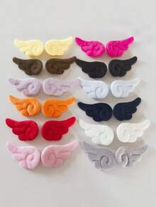 1 Cặp kẹp tóc hình cánh thiên thần nhồi bông siêu dễ thương dành cho nữ, bé gái, học sinh, phong cách Hàn Quốc, phụ kiện kẹp tóc, mũ đội đầu, đồ trang trí tóc, dụng cụ tạo kiểu tóc, dụng cụ làm tóc mùa thu, đồ dùng làm tóc, phụ kiện làm đẹp, quà tặng, quà du lịch, quà tặng cho phụ nữ, đồ dùng làm tóc, quà nhét tất, quà nhét tất cho phụ nữ - Nhiều màu - Xem 2