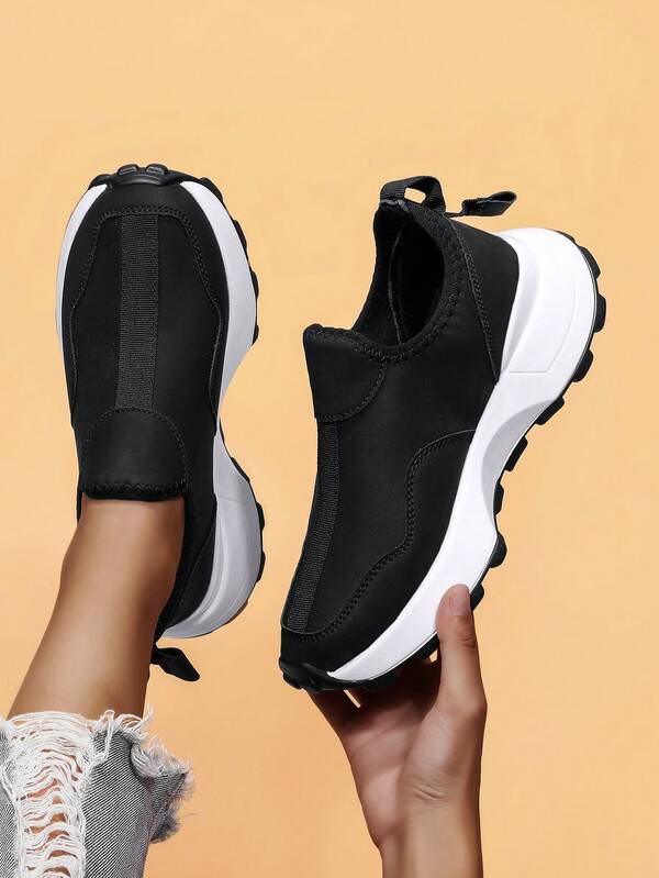 Unisex Fashionable Casual Sneakers, Slip-On Athletic Shoes, Suitable For All Seasons