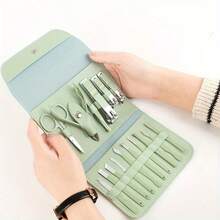 Professional Manicure And Pedicure Set, Stainless Steel Nail Clippers Set, Face, Nail And Toe Trimming Tools, Household Supplies.