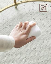 VASAGLE Round Side Table, Glass End Table With Metal Frame, For Living Room, Balcony, Bedroom - Gold - View 7