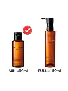 Shu Uemura 迷你尺寸] ULTIME8 卸妝油 50ml / 一款能有效去除彩妝與雜質的保濕卸妝油 / 絲滑質地鎖住水分，強化肌膚屏障，並提升後續護膚產品的吸收力與功效 - ULTIME 50ml - 查看 2