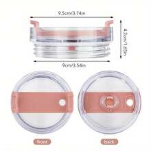 1 件/2 件 40 盎司防溅盖，兼容史丹利真空隔热杯，防漏硅胶咖啡杯盖 - 40oz - 查看 4