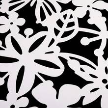Hanging Room Divider Decorative Thick Wall Screen Panels Floral Carving Pattern Hollow Out Design For Bedroom Living Dining Room Kitchen Office Restaurant Home Hotel Decor, 15.7"X15.7" - 白色 - 查看 9