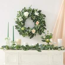 120 Pcs 4 Kinds Mixed Eucalyptus Greenery Stems, Baby Breath Flowers Artificial Bulk And Greenery Stems For DIY Bouquets Wedding Home Floral Decor